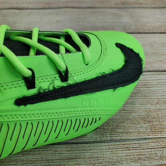 Nike Vapor Edge 360 VC 'Lime Blast' Football Cleats Men's Size 7 - Picture 8 of 10